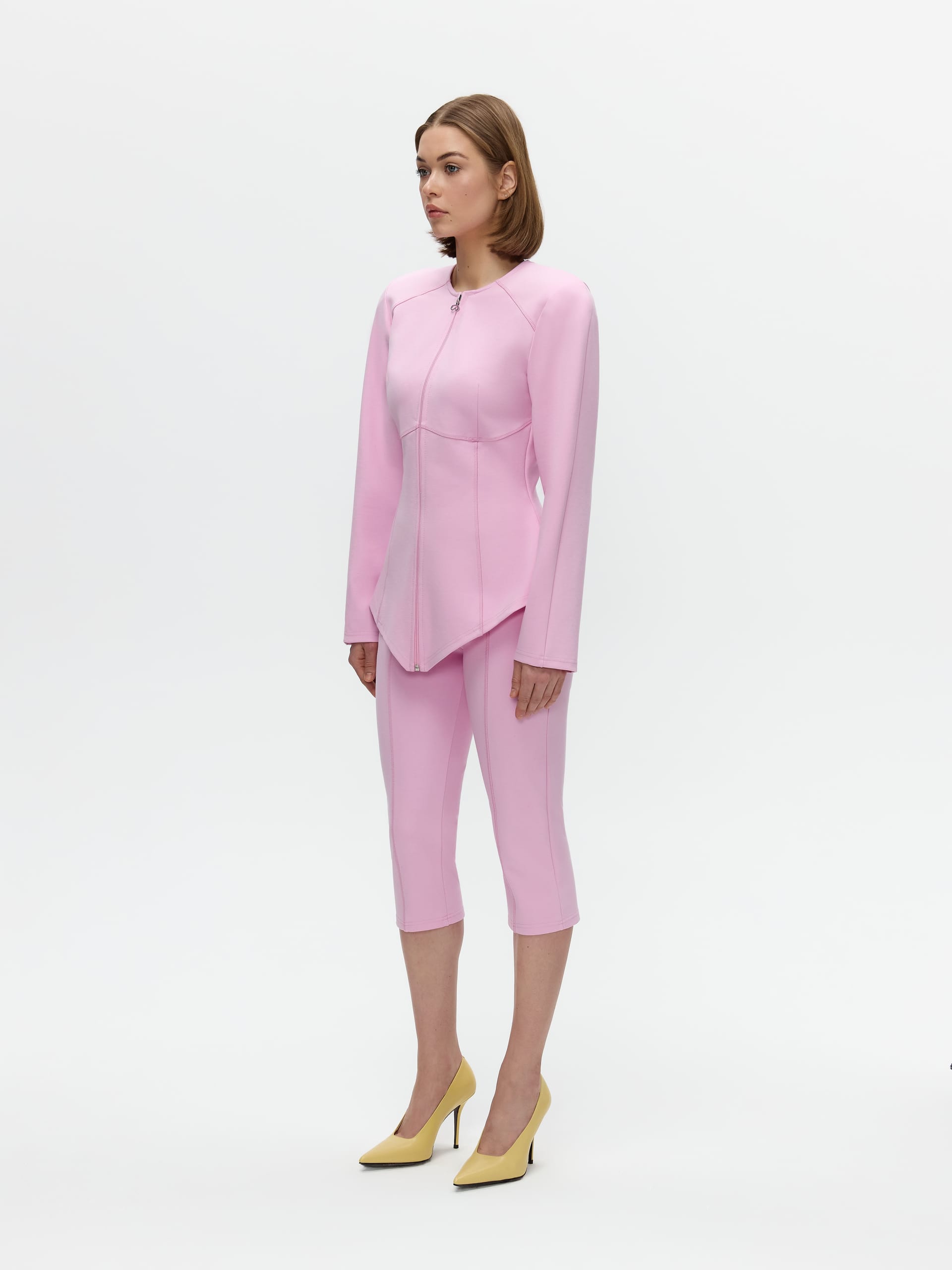 Жакет приталенный  из премиального джерси