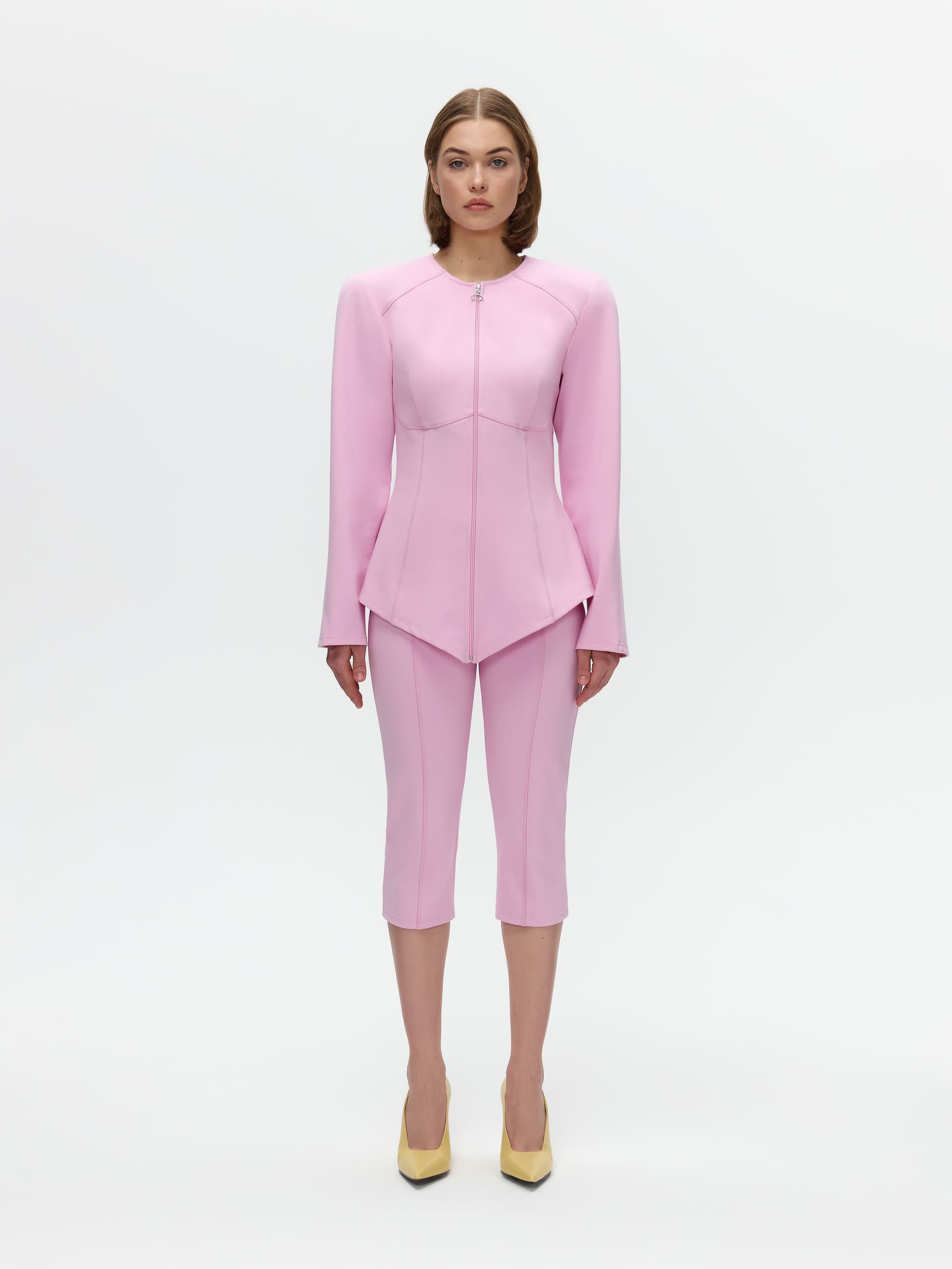 Жакет приталенный  из премиального джерси