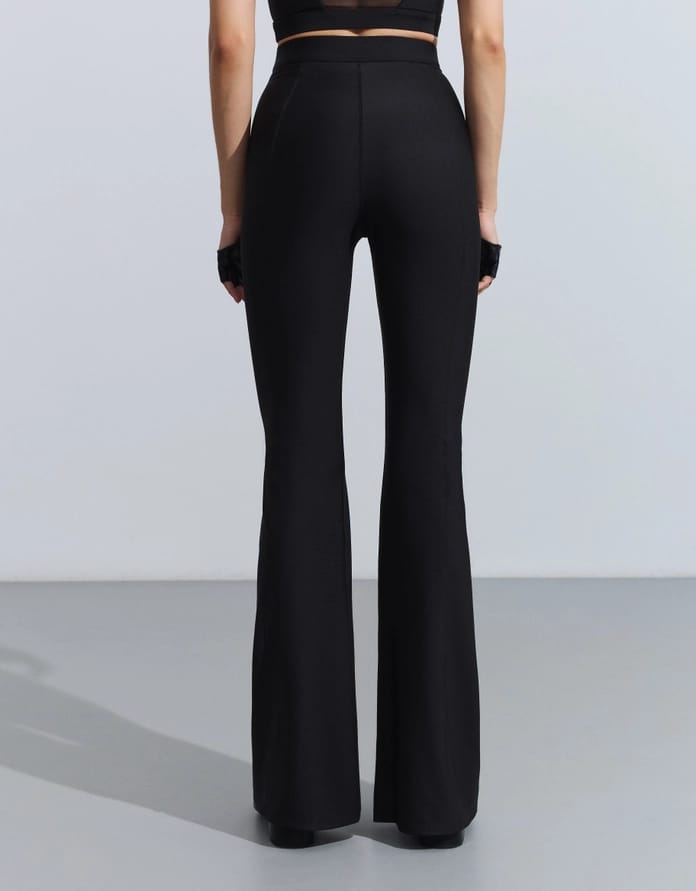 Брюки клеш моделирующие 